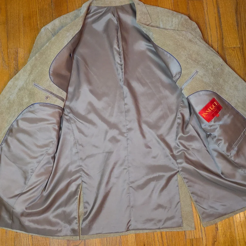 Inserch Tan Corduroy Blazer Size 2XL - Beautiful!!!